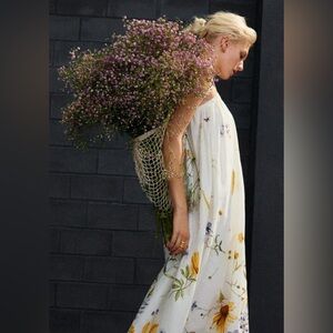 H&M floral maxi dress
